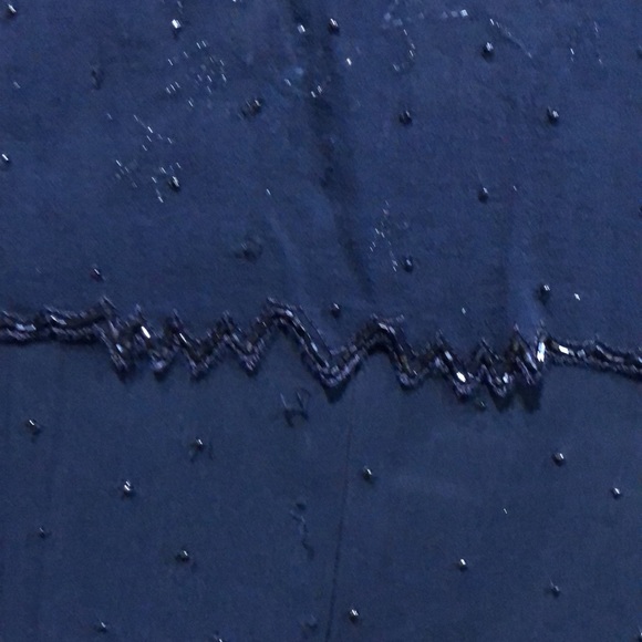 100% silk beaded evening gown ! - Picture 7 of 8